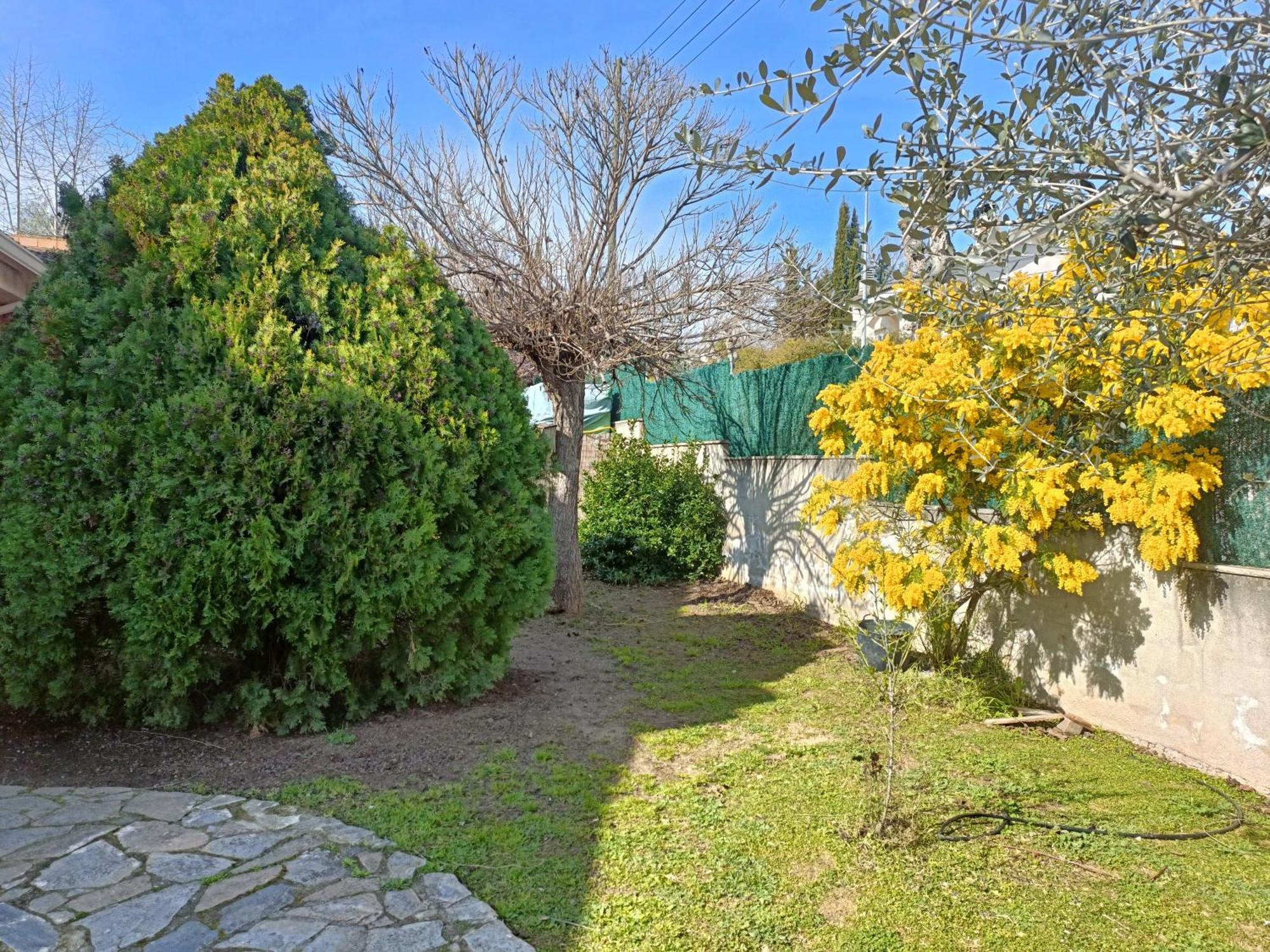 Casa Con Jardin Y Piscina Privada. Villa Santa Eulalia de Ronsaná Eksteriør billede