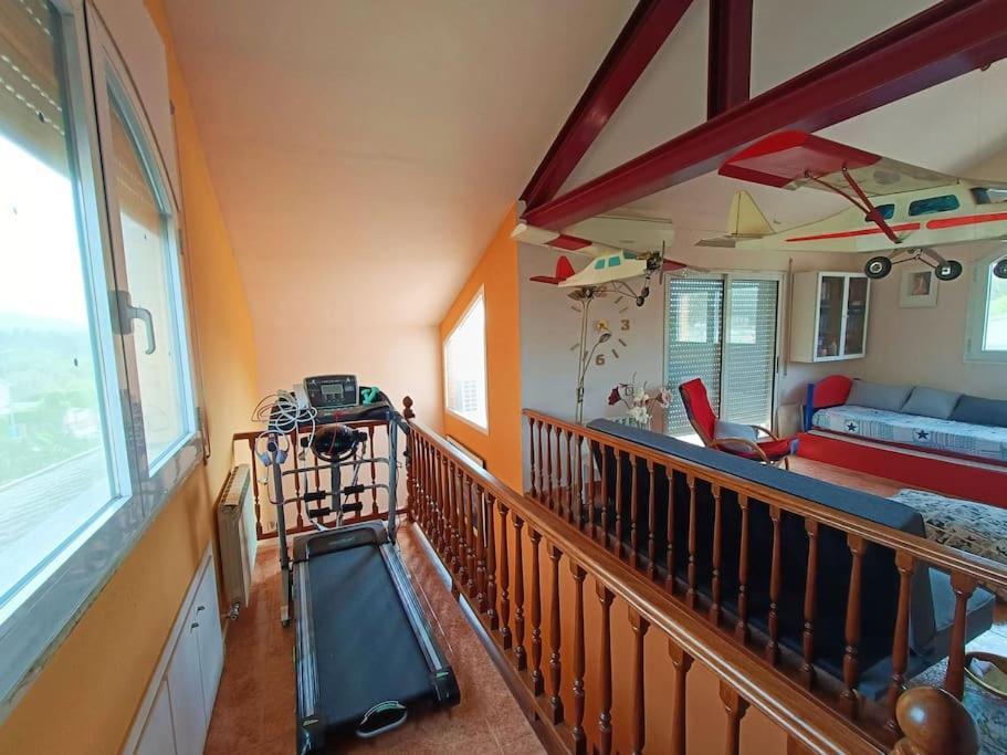 Casa Con Jardin Y Piscina Privada. Villa Santa Eulalia de Ronsaná Eksteriør billede